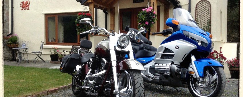 Harley and Honda at Basel Cottage
